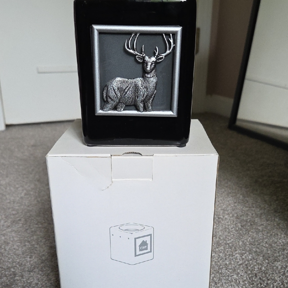 Scentsy Black and Silver Deer Wall Art